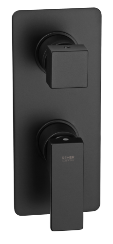 Смеситель для душа Remer Absolute AU92KBNO встраиваемый в стену черный