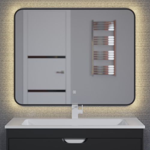 Зеркало с подсветкой и антизапотевателем Uperwood Modul 3049345677 100х80 подвесное