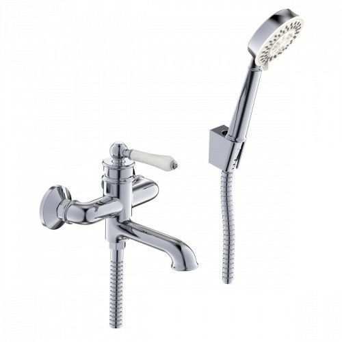 Смеситель для ванны и душа IDDIS Oxford OXFSB02i02 настенный хром