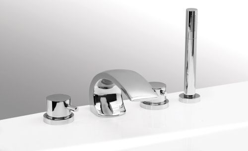 Смеситель ASD Arco Гл000025408 на борт ванны хром