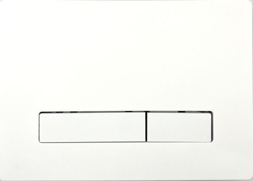 Клавиша смыва механическая KK POL Vitrum Metal SLim 350/PSM/010-00-00 цвет белый