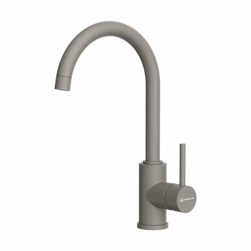 Смеситель для кухни Omoikiri Shinagawa-P 4974160 на мойку серый