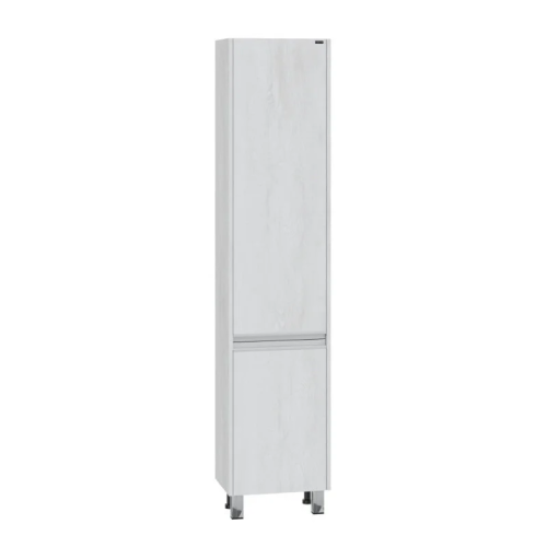 Шкаф-пенал СанТа Уран 700394 40х180 напольный цвет серый