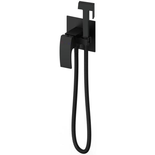 Гигиенический душ со смесителем Wonzon & Woghand Fit WW-88829009-MB черный