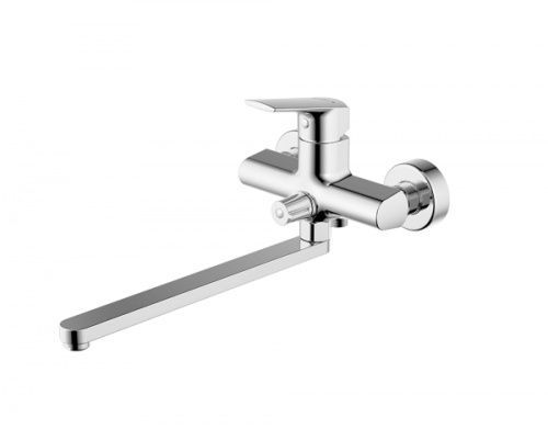 Смеситель Bravat Real F6121179CP-01L настенный хром