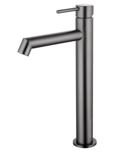 Смеситель для раковины Wonzon & Woghand WW-H1064-BGG на столешницу серый