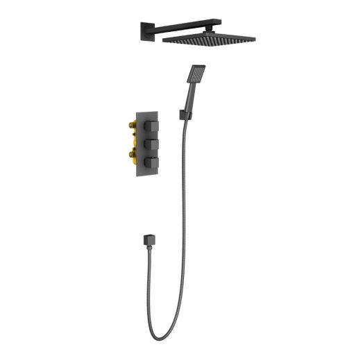 Душевая система Timo Tetra-thermo SX-0179/00SM встраиваемая в стену с термостатом