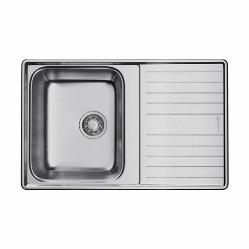 Кухонная мойка Omoikiri Sagami 4993735 80х50 цвет хром поверхность полированная