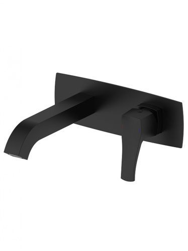 Смеситель для раковины Wonzon & Woghand FLEX WW-88869072-MB встраиваемый в стену черный