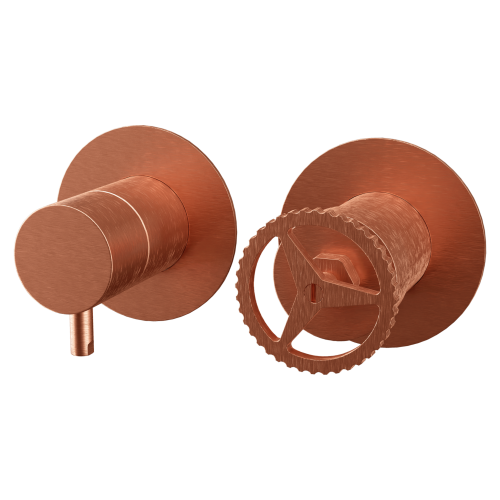 Смеситель для душа Remer Chrono CH93ZPRP встраиваемый в стену медь