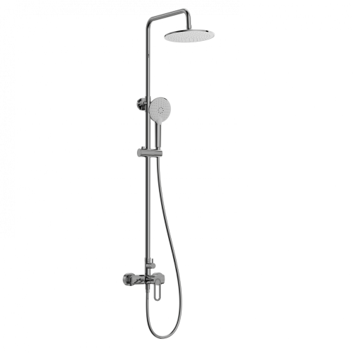 Душевая стойка Wonzon & Woghand WW-B2166-A-CR настенная цвет хром