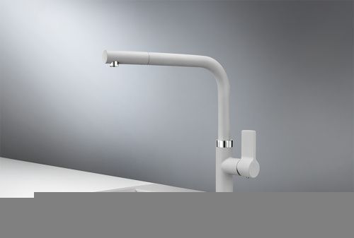 Смеситель для кухни Granula 2502, СЛАНЕЦ на мойку серый