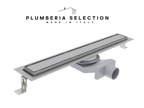 Душевой лоток Plumberia Selection PST IN-TILE PST60MT 60х5 нержавеющая сталь