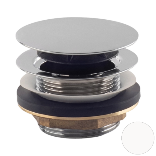 Донный клапан OMP Tea 8568.060.6.XD белый