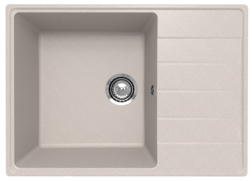 Кухонная мойка Ulgran Quartz Prima 700-10 70х50 цвет бежевый