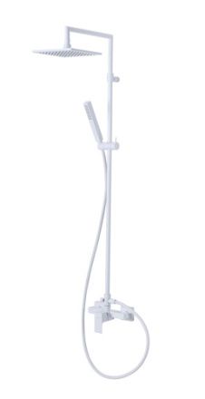 Душевая стойка Cezares PORTA PORTA-CD-BIO настенная цвет белый