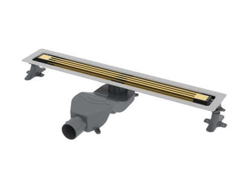 Душевой лоток Boheme Infinity 981-80-G 80х5 золото