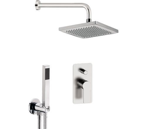 Душевая система Remer Energy EY09LS02O встраиваемая в стену цвет хром