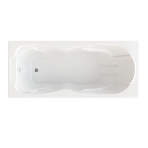 Ванна акриловая Тритон Цезарь Н0000099993 180х80 пристенная прямоугольная без каркаса