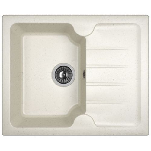 Кухонная мойка Dr.Gans Лора 25.020.A0620.401 60х50 цвет белый поверхность матовая