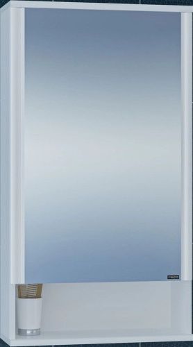 Зеркало-шкаф СанТа Вегас 700177 50х90 подвесной цвет белый