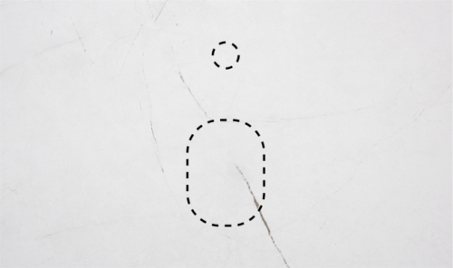 Столешница La Fenice Granite FNC-03-PL01-100 100х50 накладная цвет белый