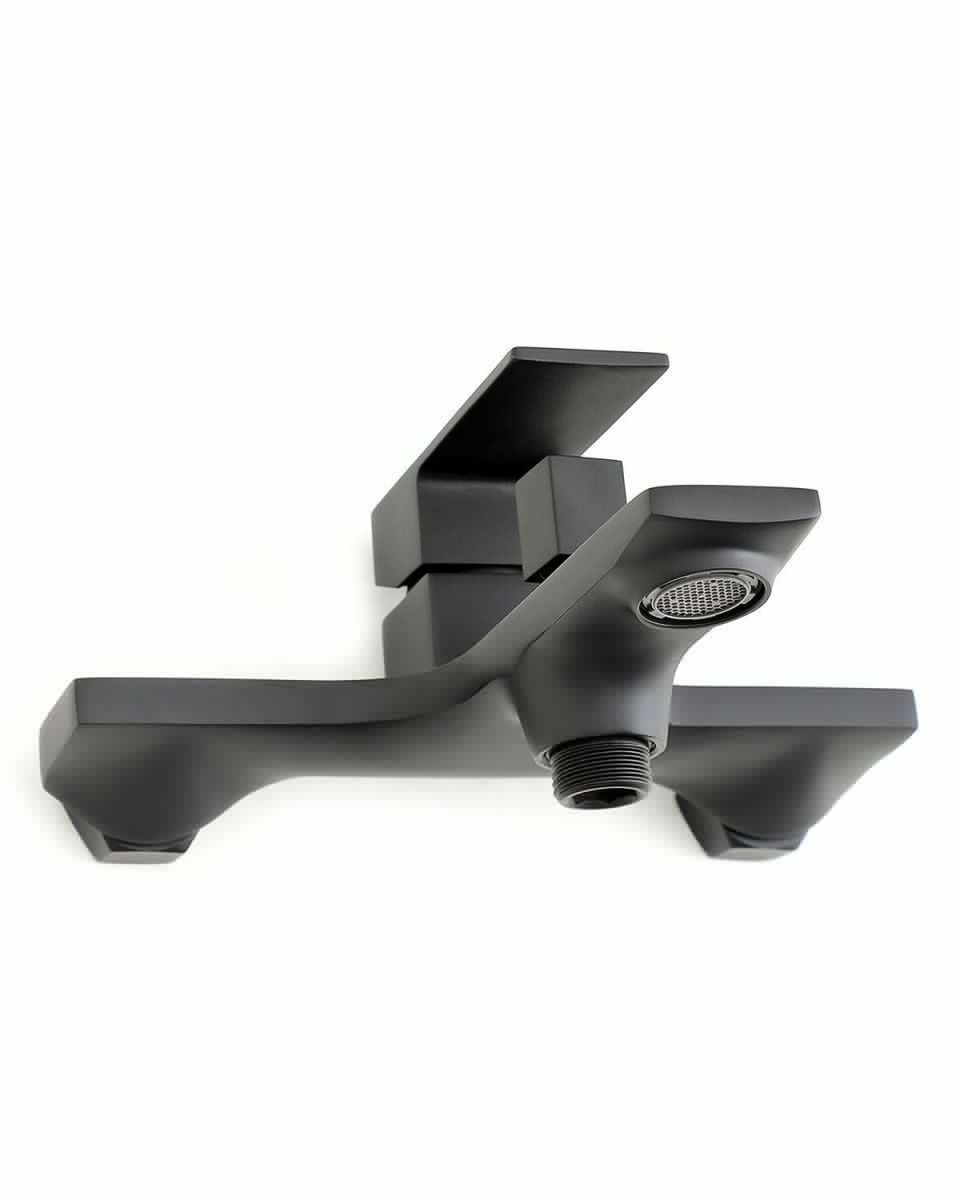 Душевая стойка Orange Lutz M04-944b настенная цвет черный - фото 4