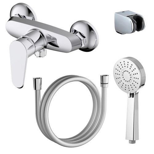 Смеситель Azario CASTELO AZ-VJC338274C настенный хром