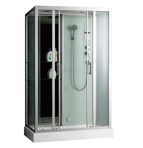 Душевая кабина Frank 2015372 140х85 с крышей ориентация универсальная