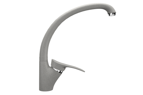 Смеситель для кухни Ulgran Classic U-001-310 на мойку серый