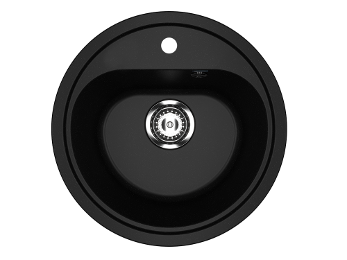 Кухонная мойка Ulgran Classic U-700-344 45х45 цвет черный