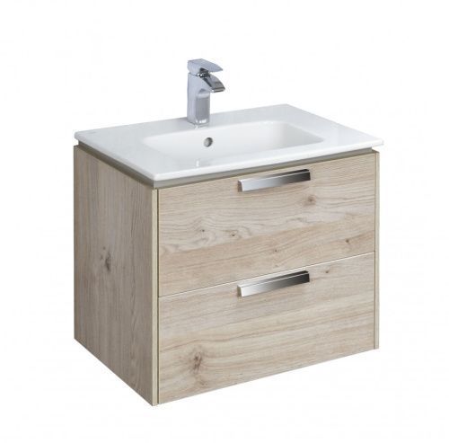 Тумба под раковину Roca Lago 7857295444 60х40 подвесная цвет коричневый