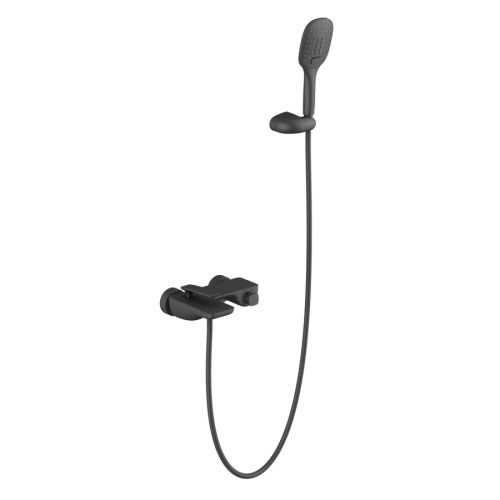 Смеситель для ванны и душа Timo Helmi 4024/03Y настенный черный