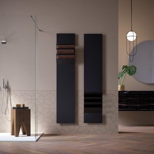 Полотенцесушитель электрический Antrax Flaps ECFPA171001B/NEOP 35х170 черный