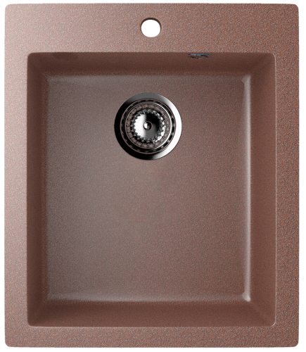 Кухонная мойка Ulgran Classic U-404-307 40х50 цвет коричневый