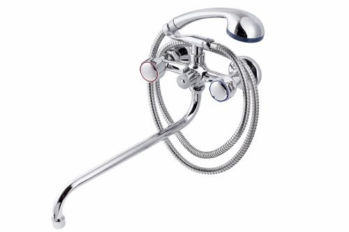 Смеситель для ванны и душа FAUZT FZs-511-63 настенный хром