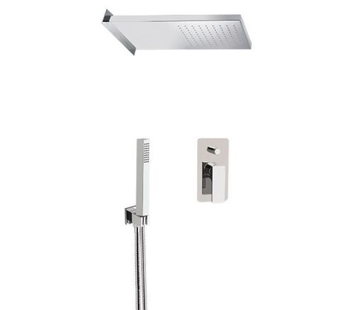 Душевая система Remer Absolute AU09S02SS встраиваемая в стену цвет хром