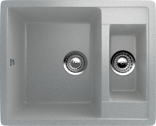 Кухонная мойка Ulgran Classic U-106-310 60х50 цвет серый