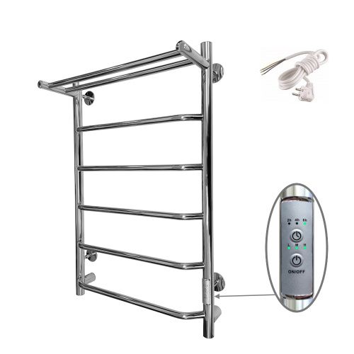 Полотенцесушитель электрический Altasan Горизонт Горизонт8050П 55х80 хром