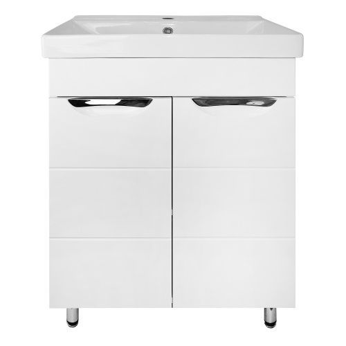 Тумба с раковиной Loranto Стиль CS00091373 60х50 напольная цвет белый