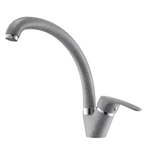 Смеситель для кухни Aquaton НИМО 1AX002FCXX230 на мойку серый