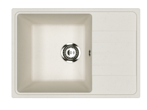 Кухонная мойка Uperwood ECON UPD-506 4910201239 60х40 цвет белый поверхность матовая