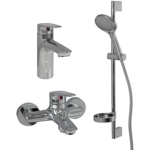 Комплект смесителей Jacob Delafon Elate E32911RU-CP хром