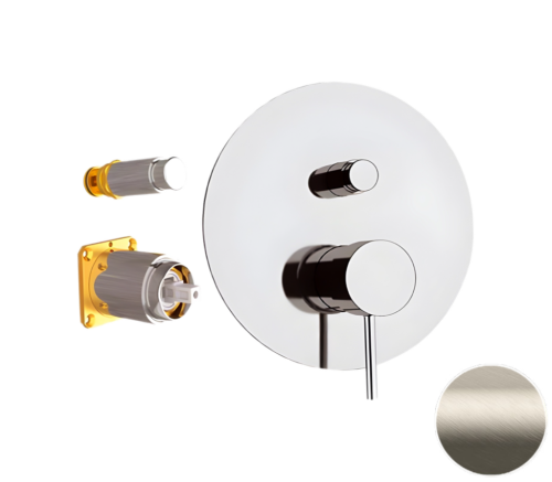 Смеситель для душа Remer X Style X09KBXV встраиваемый в стену нержавеющая сталь