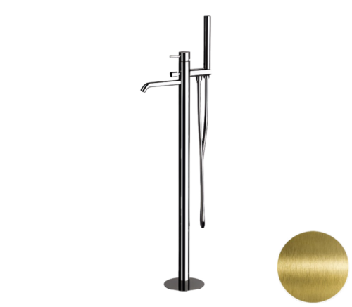 Смеситель для ванны Remer X Style X08VO напольный бронза