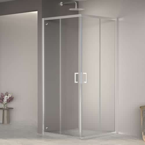 Душевой уголок RGW Passage 3508103088-11 80х80 стекло прозрачное профиль хром без поддона