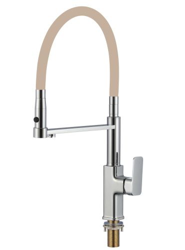 Смеситель для кухни Savol S-L1808-12 на столешницу хром