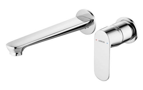 Смеситель для раковины Arrow ARM12848 встраиваемый в стену хром