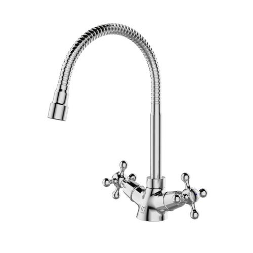 Смеситель для кухни Milardo Duplex DUPSB0FM05 на мойку хром