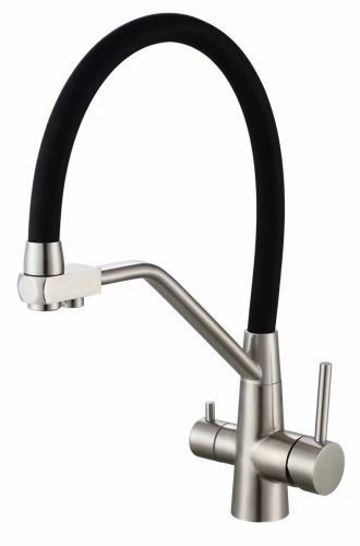 Смеситель для кухни Fmark FS0662-L01 на мойку сатин